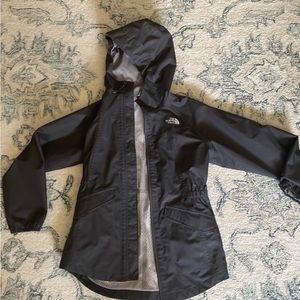north face rain jacket girls